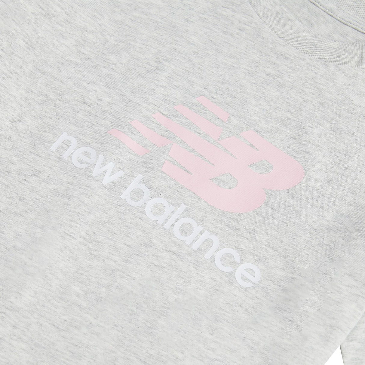New Balance Girls' Stacked Logo T-Shirt-3