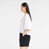 New Balance Women's Watercolor Pink Boxy T-Shirt-2