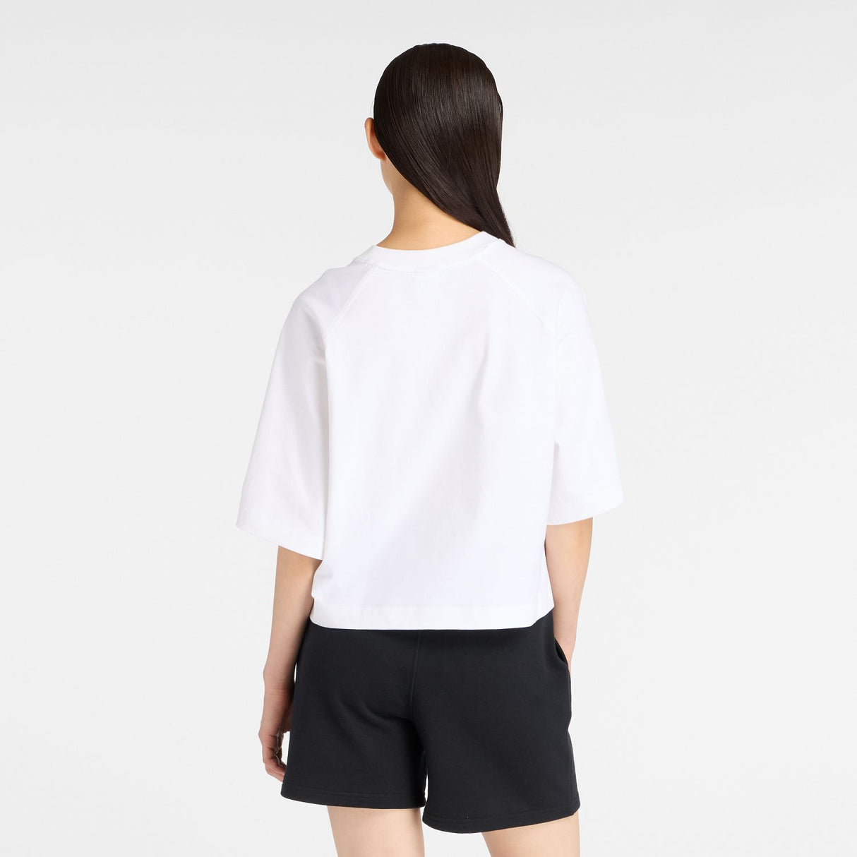 New Balance Women's Watercolor Pink Boxy T-Shirt-3