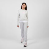 New Balance Girls' BB Stacked Logo Crew-4