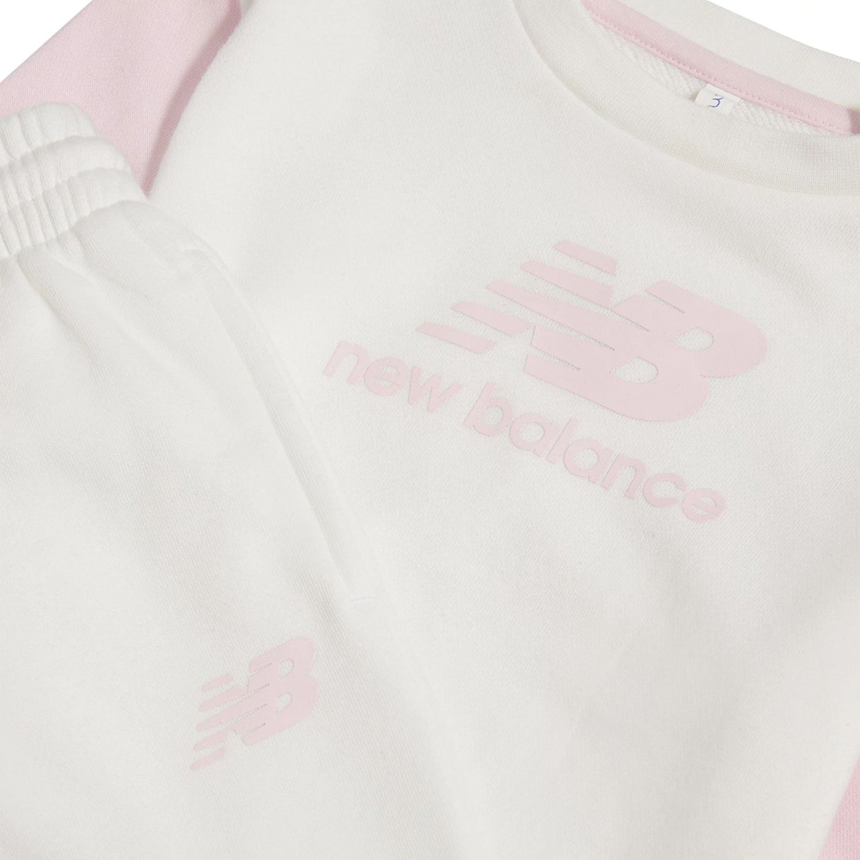 New Balance Infant & Toddler Colorblock Crew & Jog Set-3
