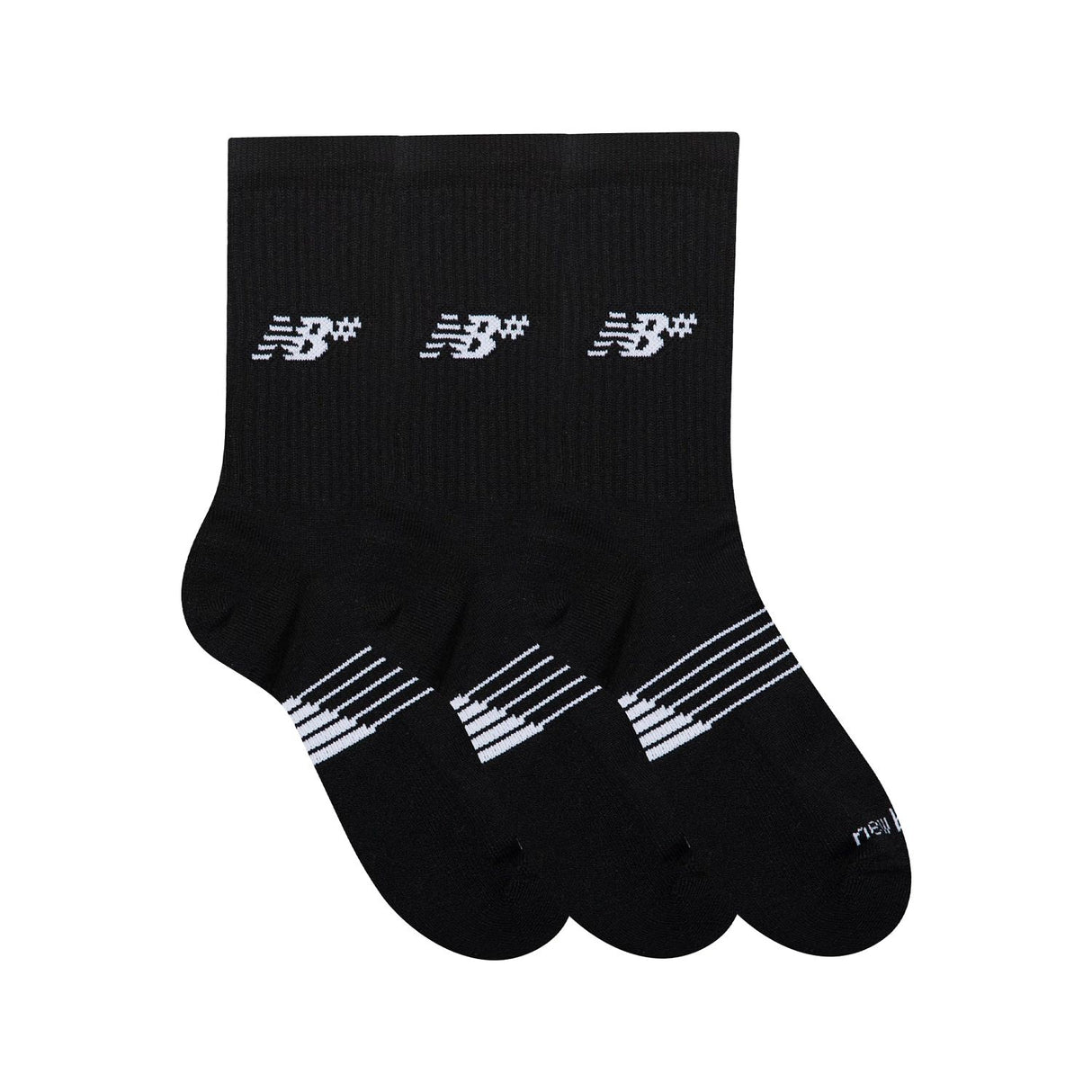 New Balance Active Numeric Crew Socks 3 Pack-3