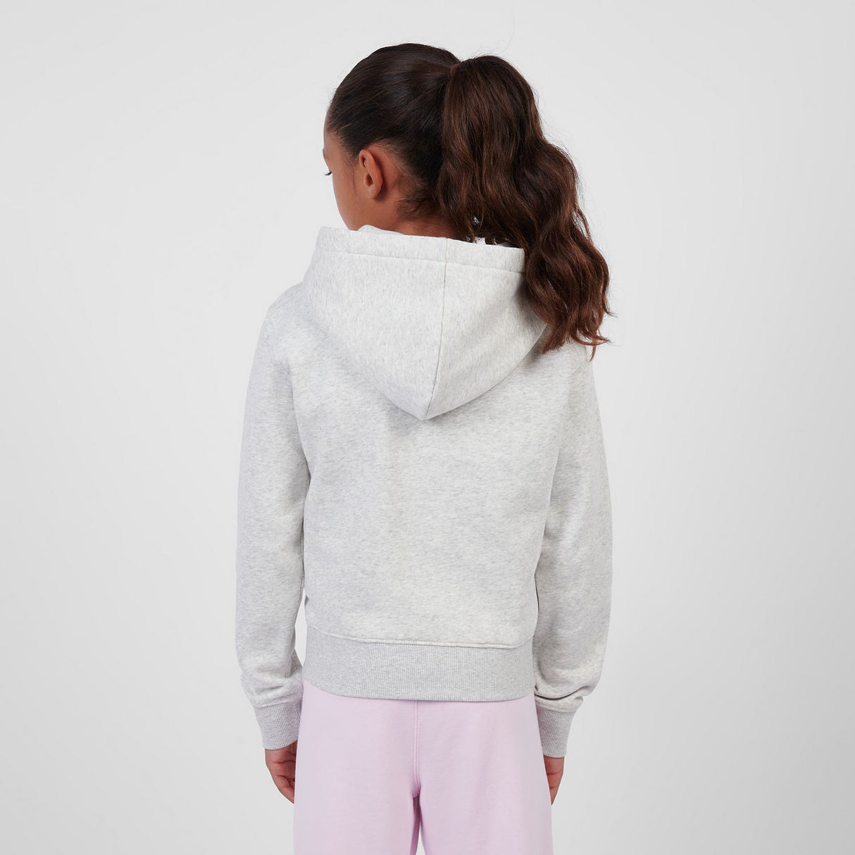New Balance Girls' BB Stacked Logo Hoodie-7