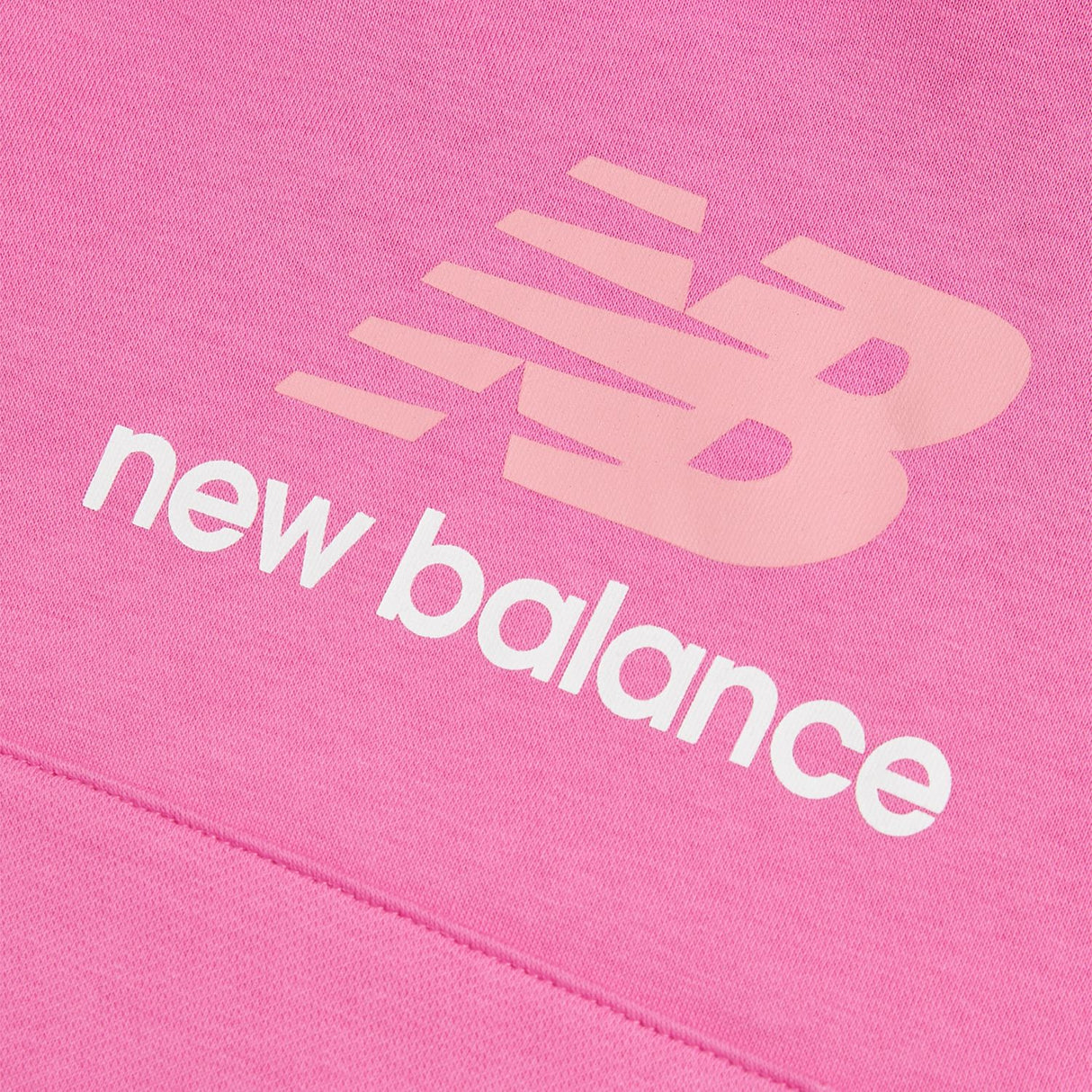 New Balance Girls' BB Stacked Logo Hoodie-3