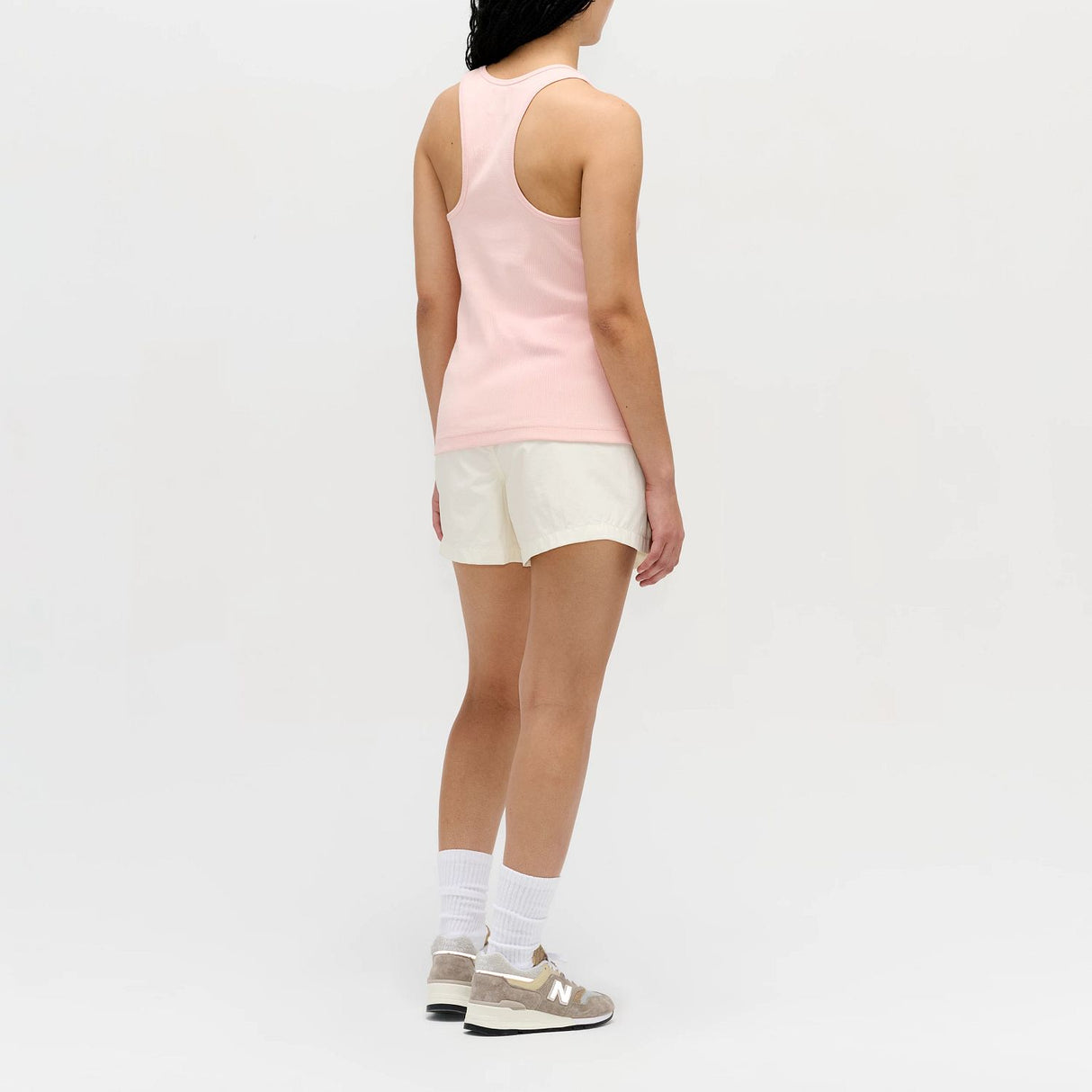 New Balance Women's Made in USA Ribbed Tank (Fitted)-2