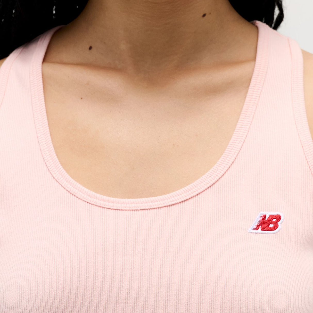 New Balance Women's Made in USA Ribbed Tank (Fitted)-5