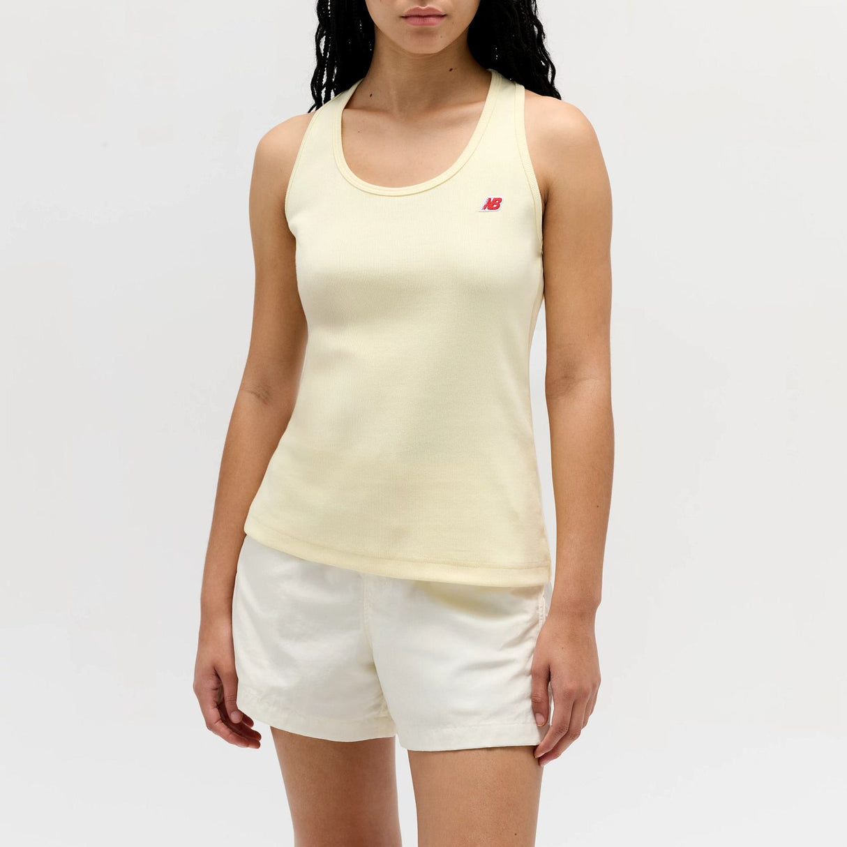 New Balance Women's Made in USA Ribbed Tank (Fitted)-3