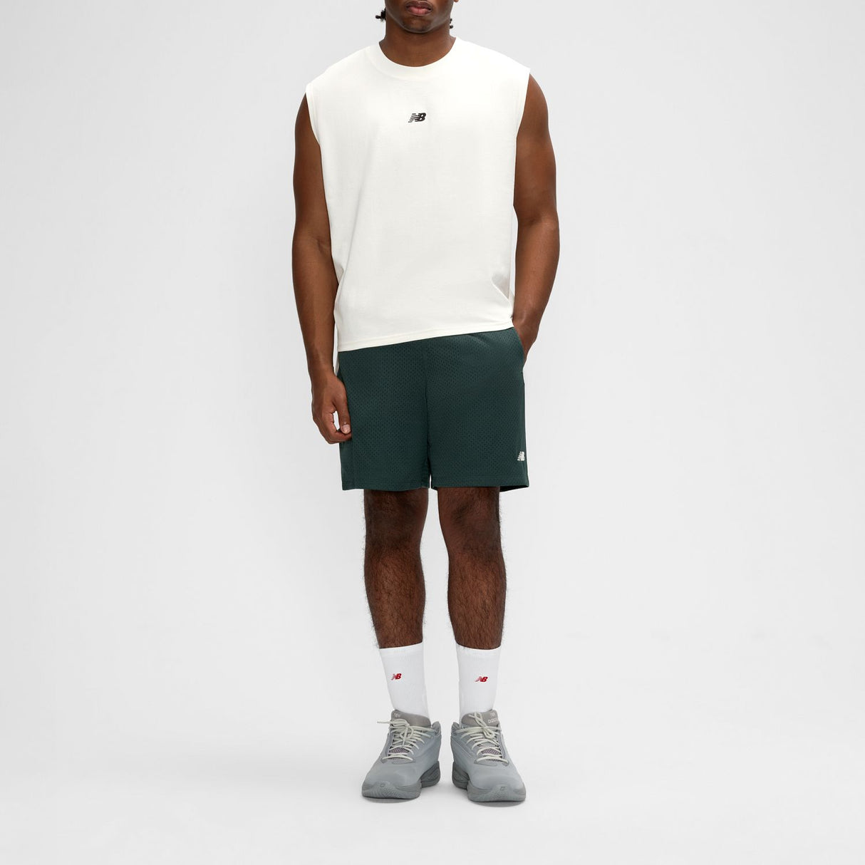 New Balance Men's Basketball Sleeveless T-Shirt-2