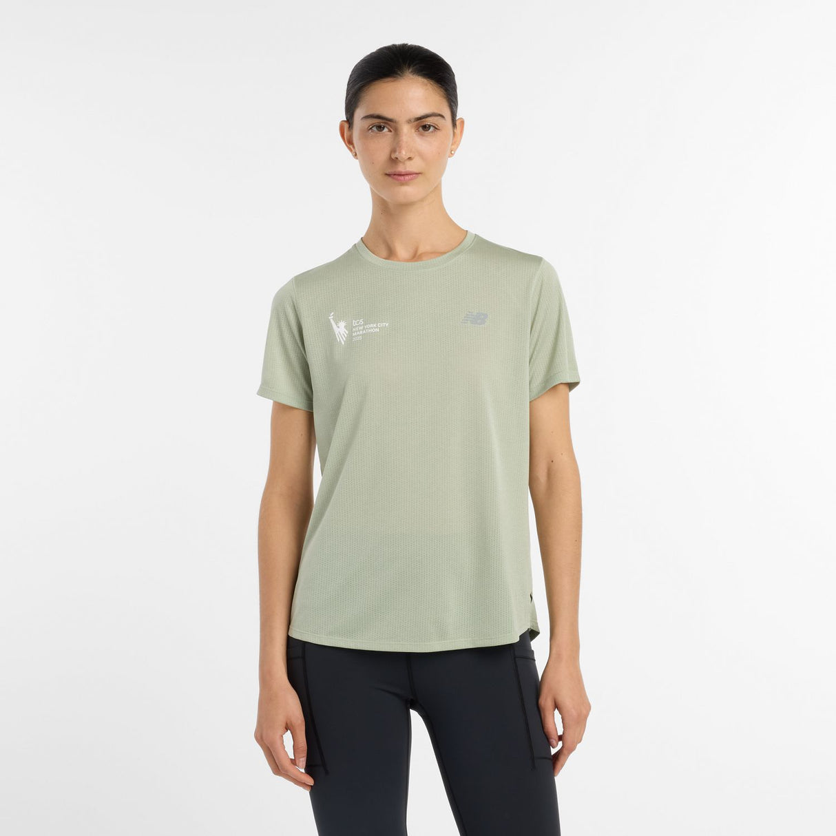 New Balance Women's NYC Marathon Athletics T-Shirt-2