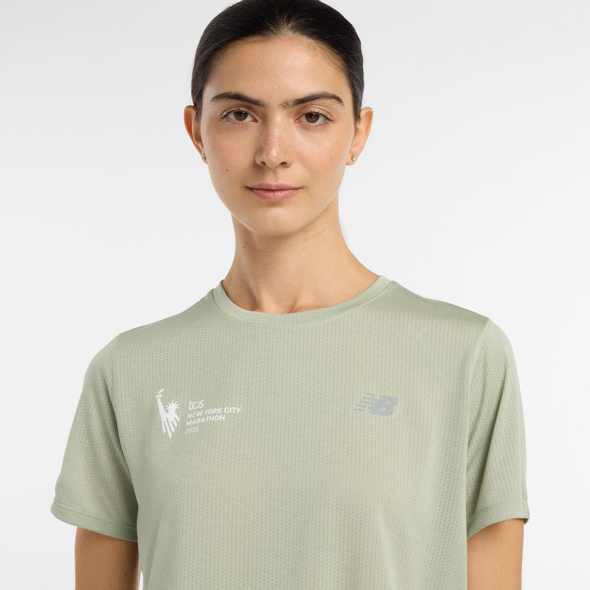 New Balance Women's NYC Marathon Athletics T-Shirt-5