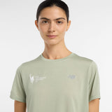New Balance Women's NYC Marathon Athletics T-Shirt-5