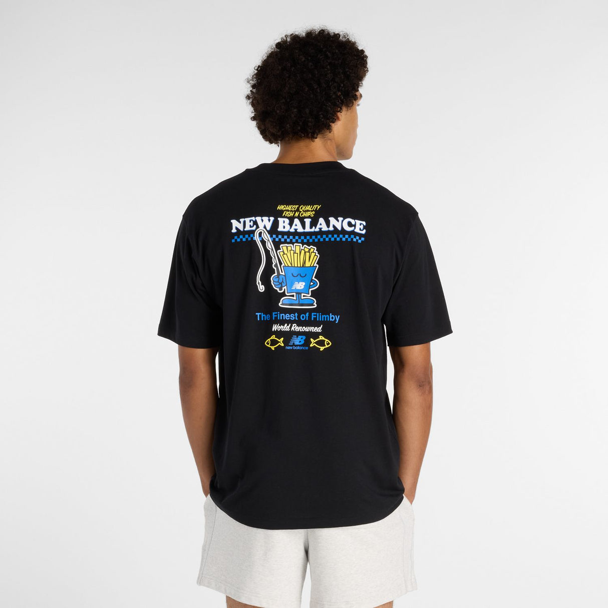 New Balance Men's Fish and Chips T-Shirt-3