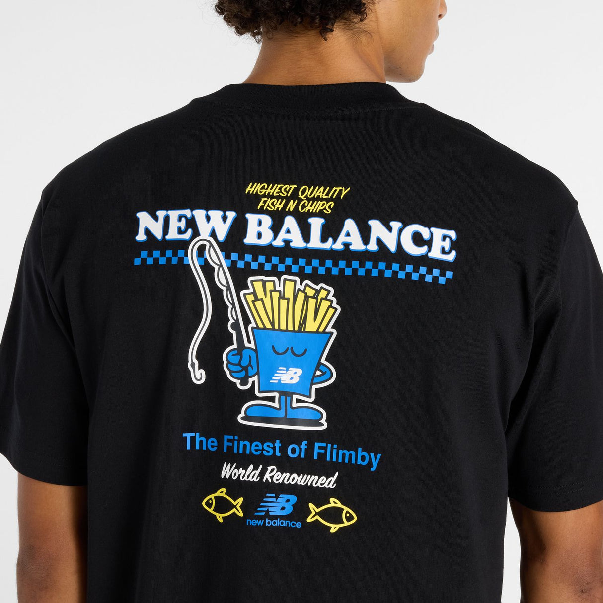 New Balance Men's Fish and Chips T-Shirt-5