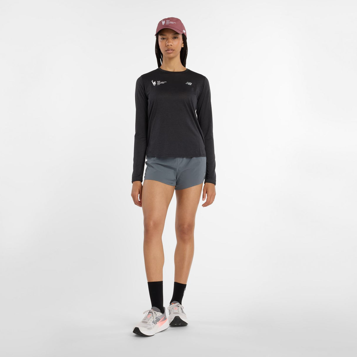 New Balance Women's NYC Marathon Athletics Long Sleeve-1
