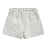 New Balance Girls' French Terry Small Logo Shorts-2