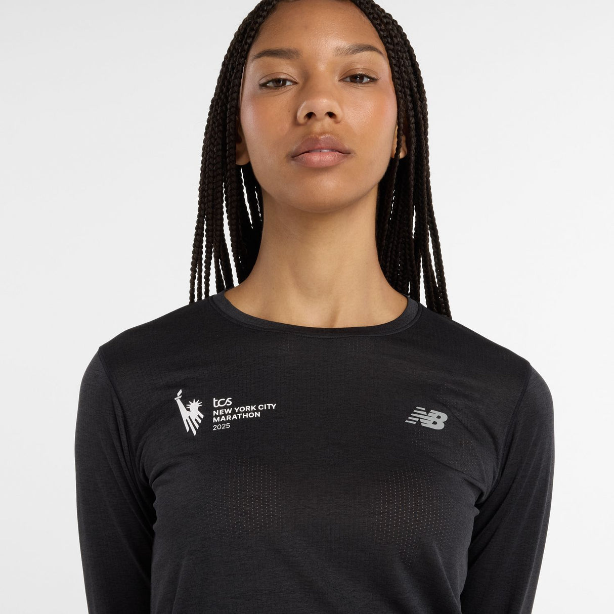 New Balance Women's NYC Marathon Athletics Long Sleeve-5