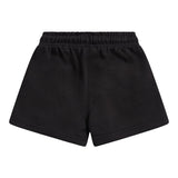 New Balance Girls' French Terry Small Logo Shorts-2