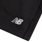 New Balance Girls' French Terry Small Logo Shorts-3