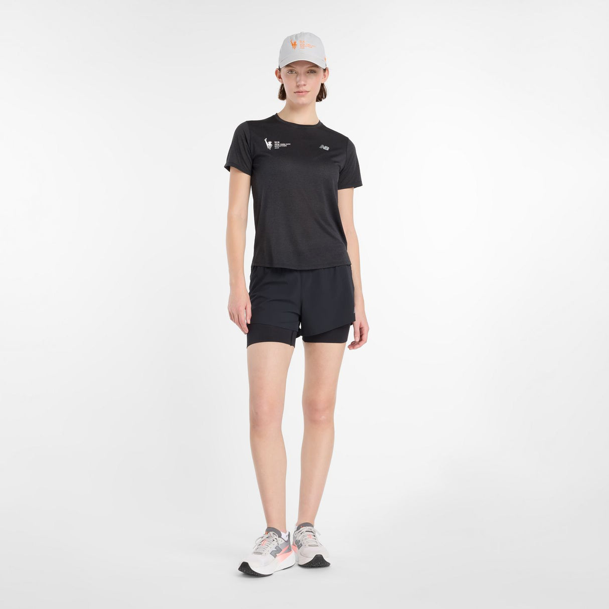 New Balance Women's NYC Marathon Athletics T-Shirt-1