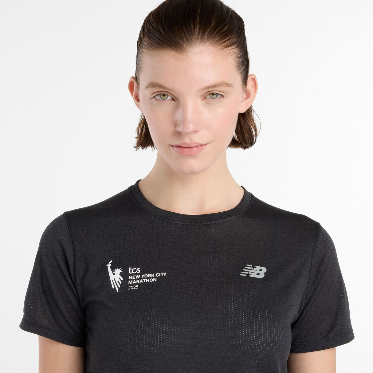 New Balance Women's NYC Marathon Athletics T-Shirt-5