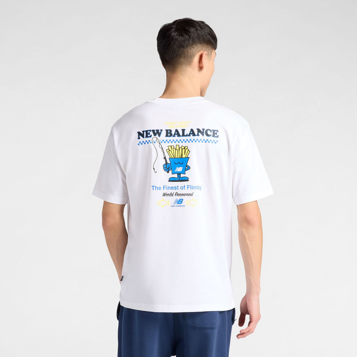 New Balance Men's Fish and Chips T-Shirt-4
