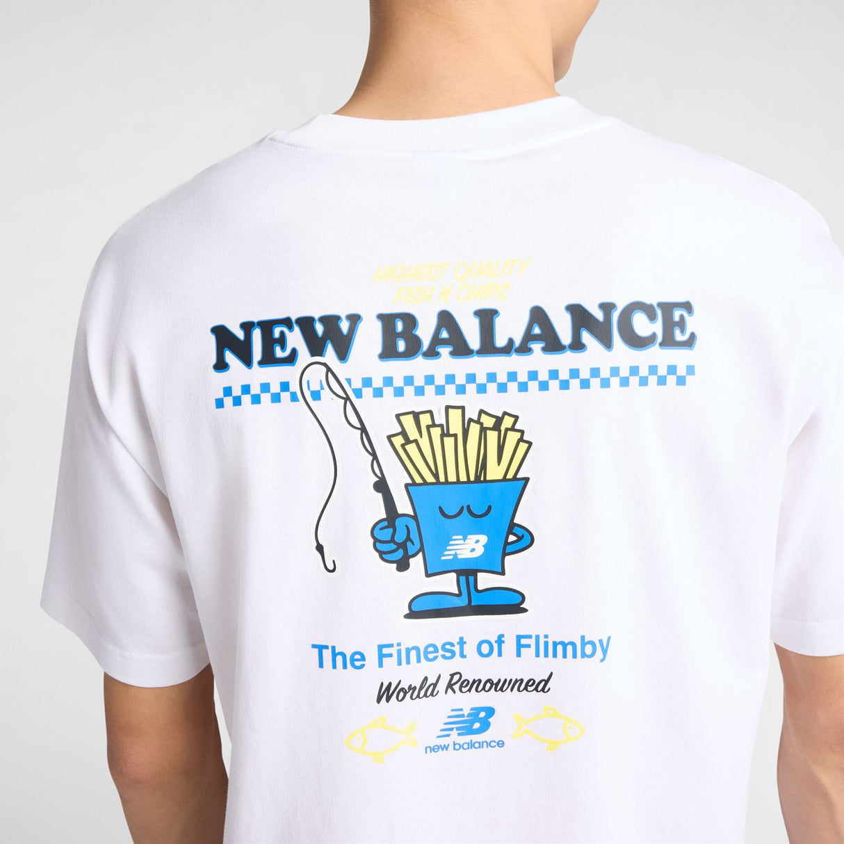 New Balance Men's Fish and Chips T-Shirt-7