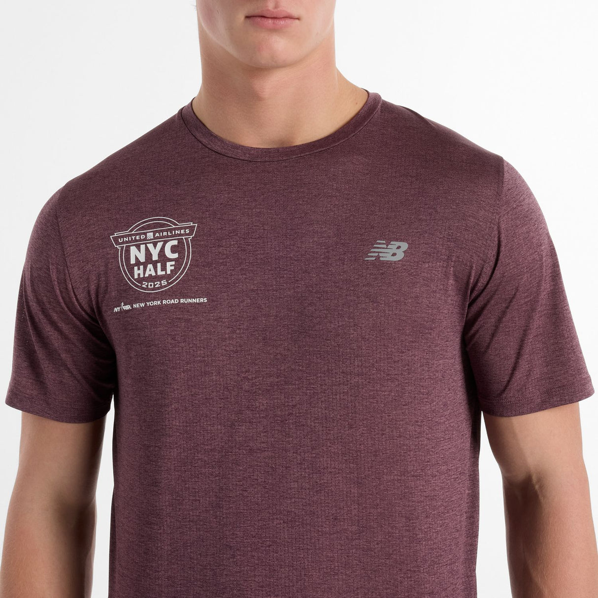 New Balance Men's United Airlines NYC Half Athletics T-Shirt-6