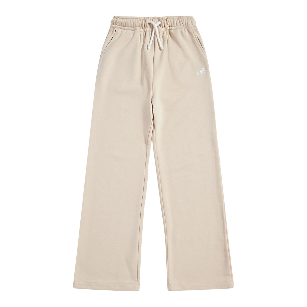New Balance Girls' Small Logo Wide Leg Pants-1