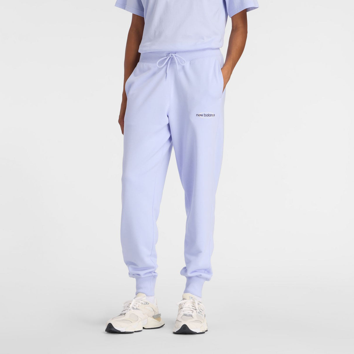 New Balance Women's Sport French Terry Graphic Joggers-1