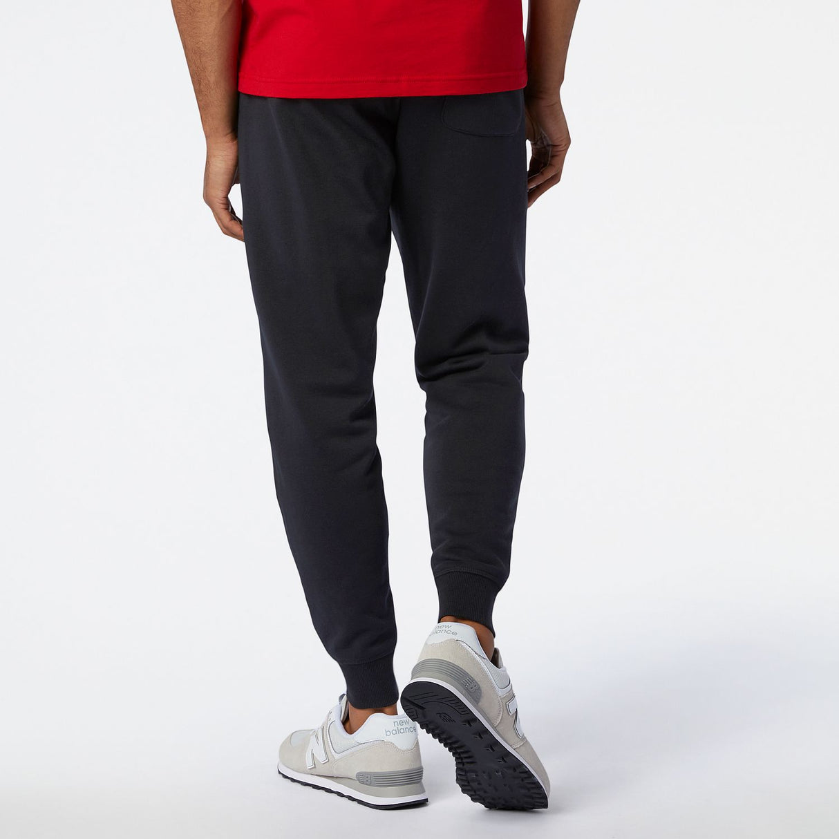 New Balance Men's Essentials Stacked Logo Sweatpants-5