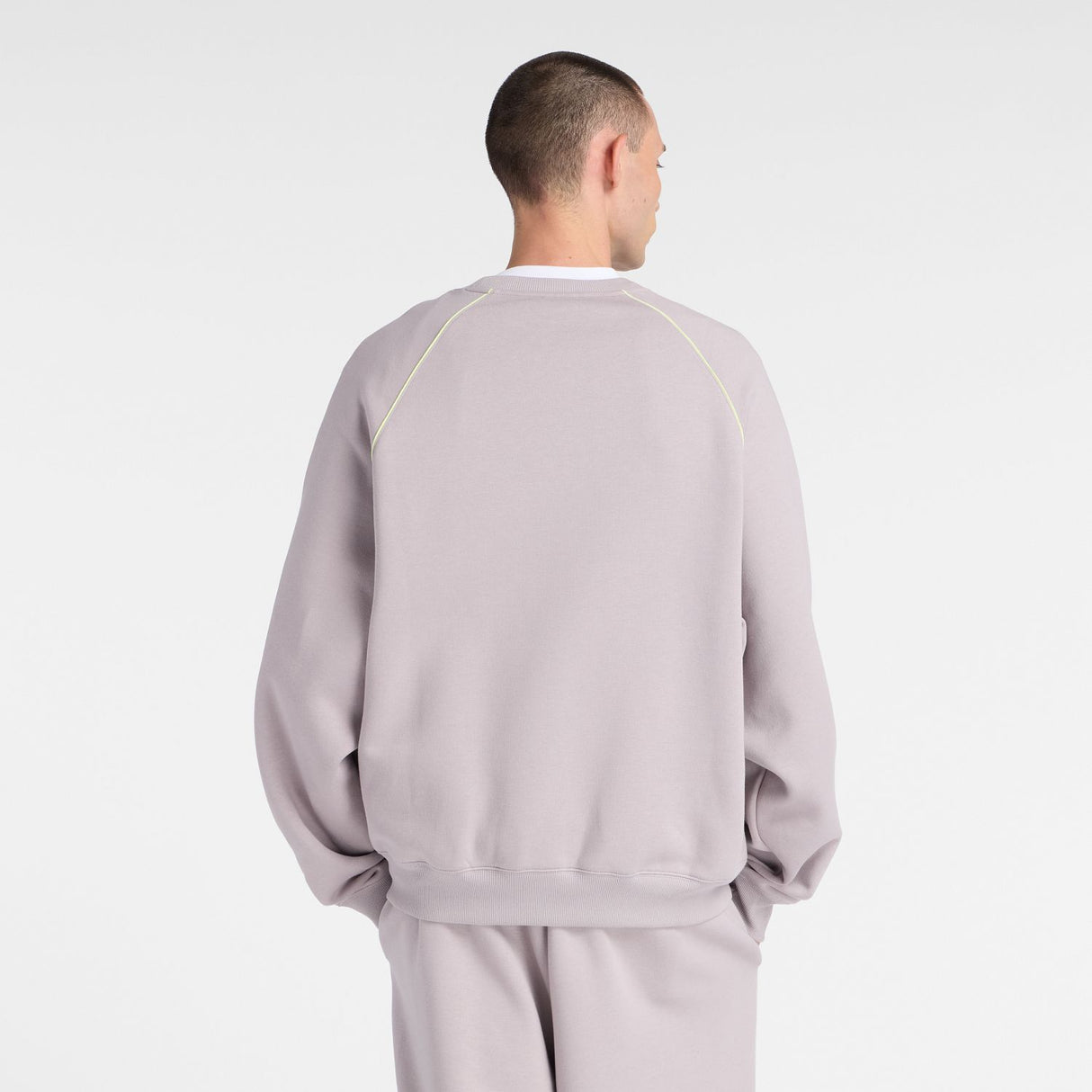 New Balance Men's Trackside Fleece Crew-4