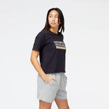 New Balance Women's Sport Core Invitational Cotton Jersey Boxy T-Shirt-2