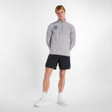 New Balance Men's United Airlines NYC Half Athletics Heat Grid 1/2 Zip-1