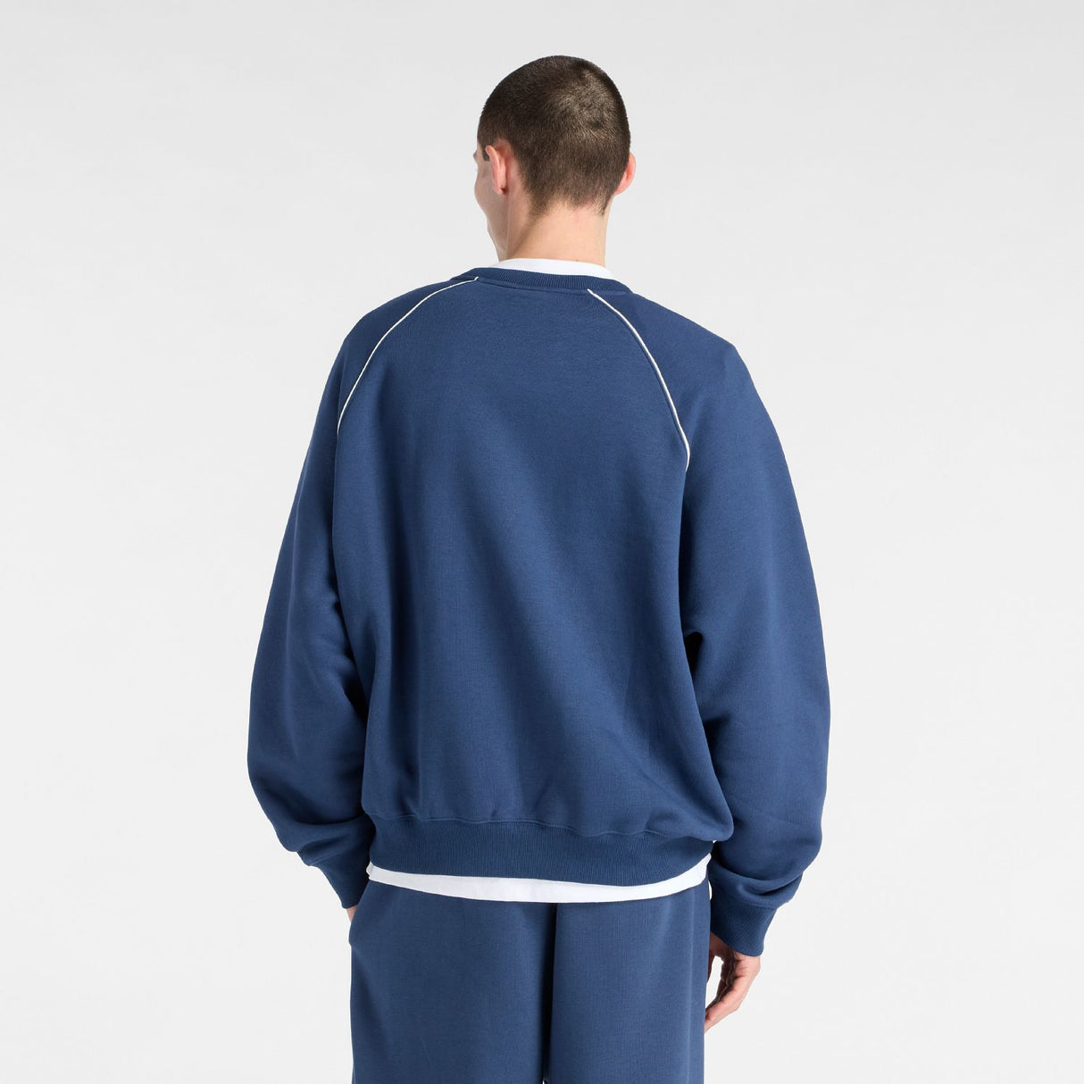 New Balance Men's Trackside Fleece Crew-3