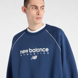 New Balance Men's Trackside Fleece Crew-4