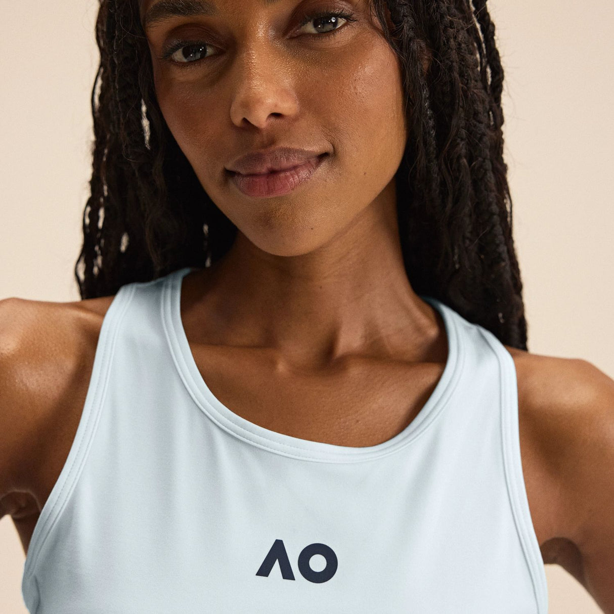 New Balance Women's Australian Open NB Harmony Fitted Tank-6