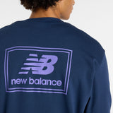 New Balance Men's Woven Label Crew-5