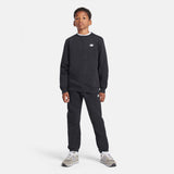 New Balance Boys' Brush Back Small Logo Crew-4