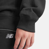 New Balance Boys' Brush Back Small Logo Crew-9