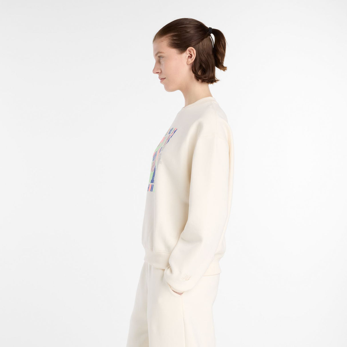 New Balance Women's NYC Marathon Fleece Crew-3