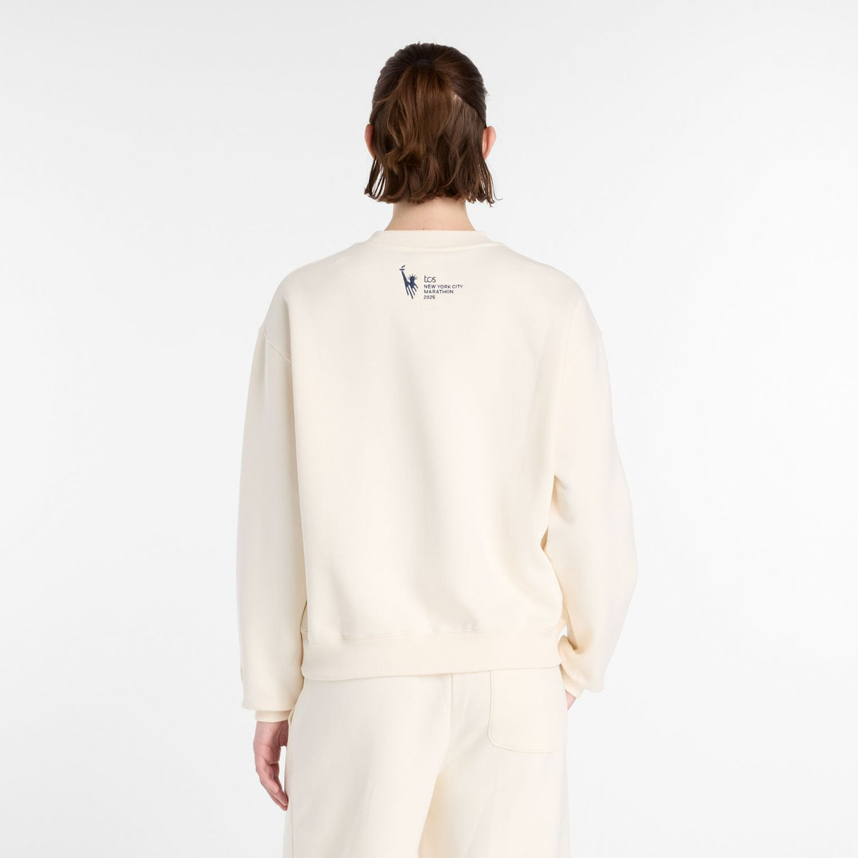 New Balance Women's NYC Marathon Fleece Crew-4