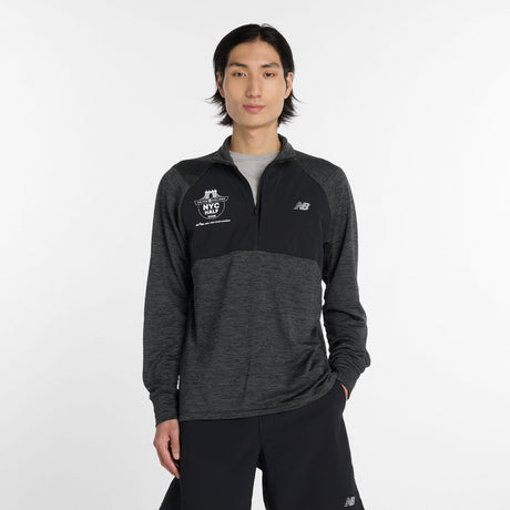 New Balance Men's United Airlines NYC Half Athletics Heat Grid 1/2 Zip-2