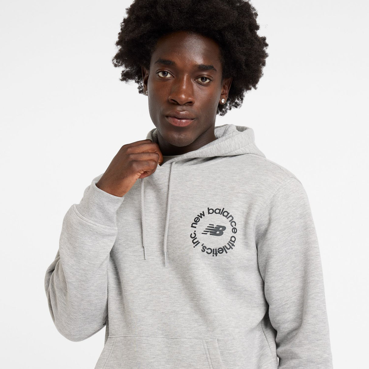 New Balance Men's Sport Fleece Graphic Hoodie-4