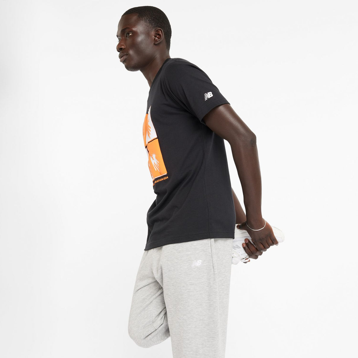 New Balance Men's NYC Marathon French Terry Joggers-2