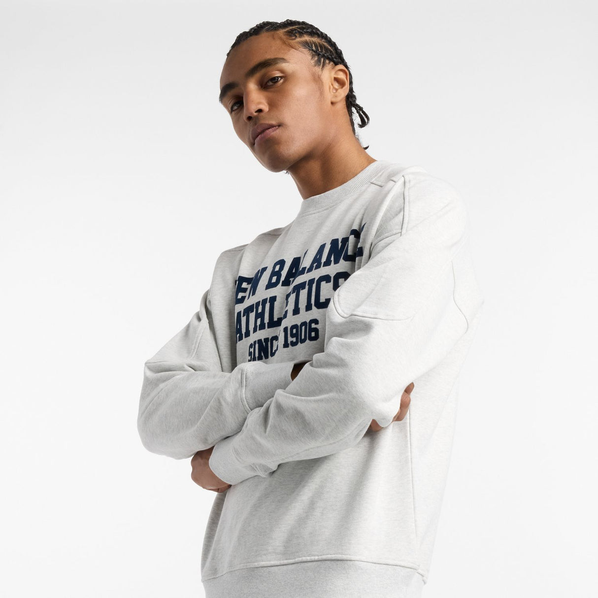 New Balance Men's Varsity French Terry Graphic Crew-2