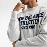 New Balance Men's Varsity French Terry Graphic Crew-8