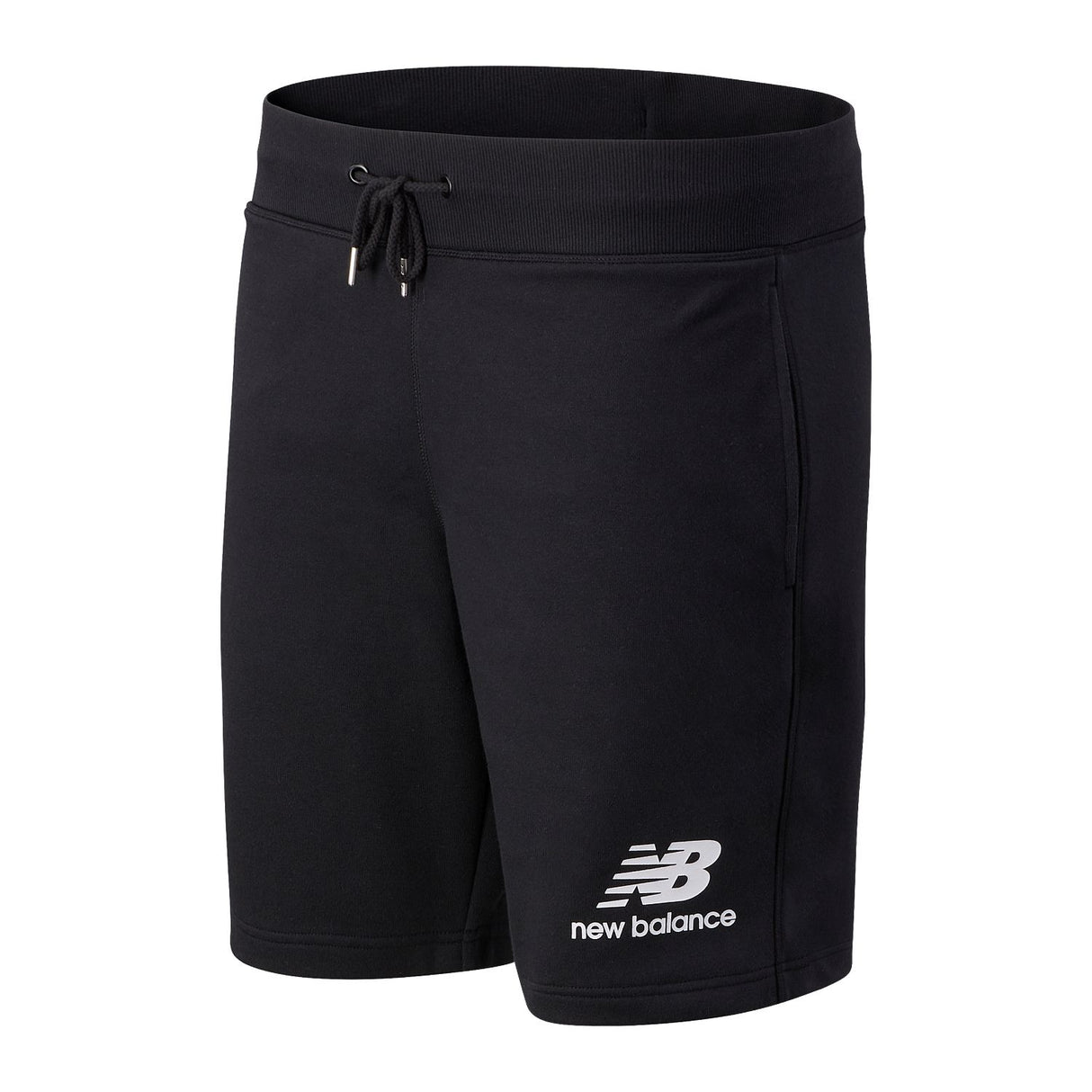 New Balance Men's Essentials Stacked Logo Shorts-1