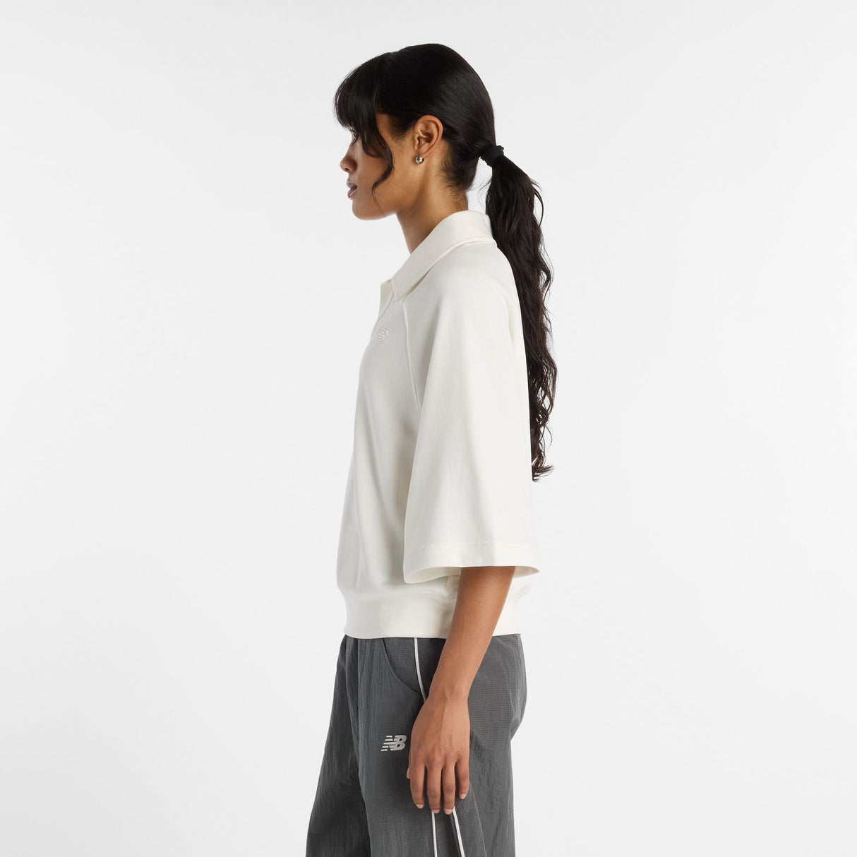 New Balance Women's Coastal Fleece Oversized Polo-2