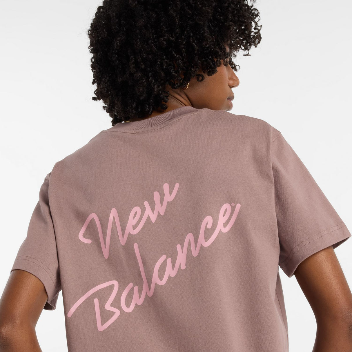 New Balance Women's Athletics Script T-Shirt-5