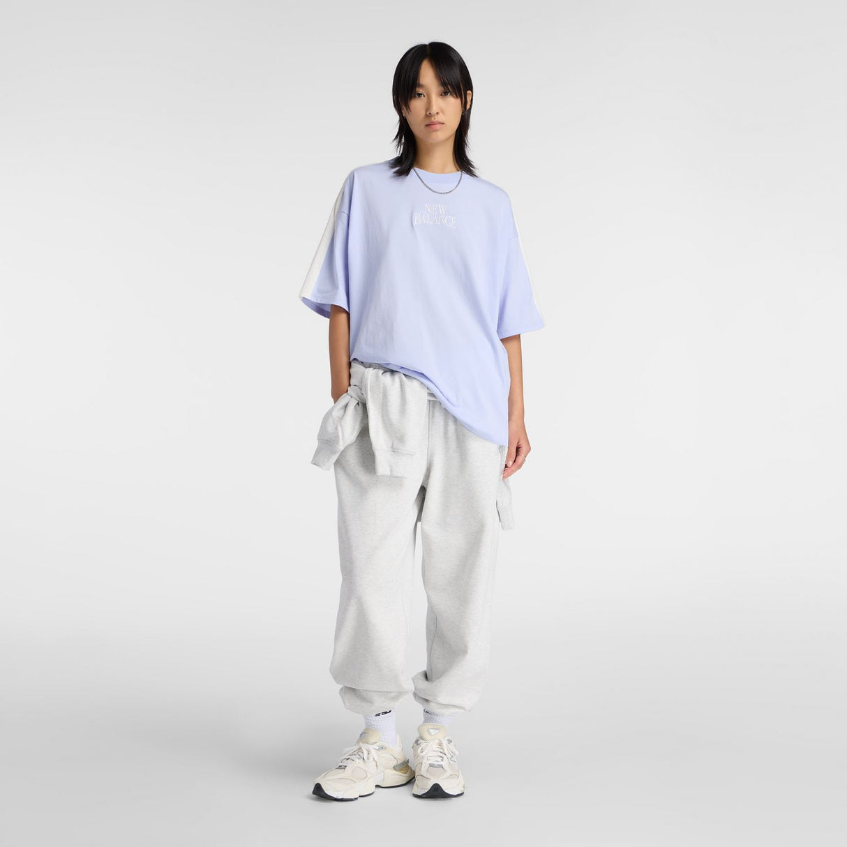 New Balance Women's Trackside Oversized T-Shirt-1